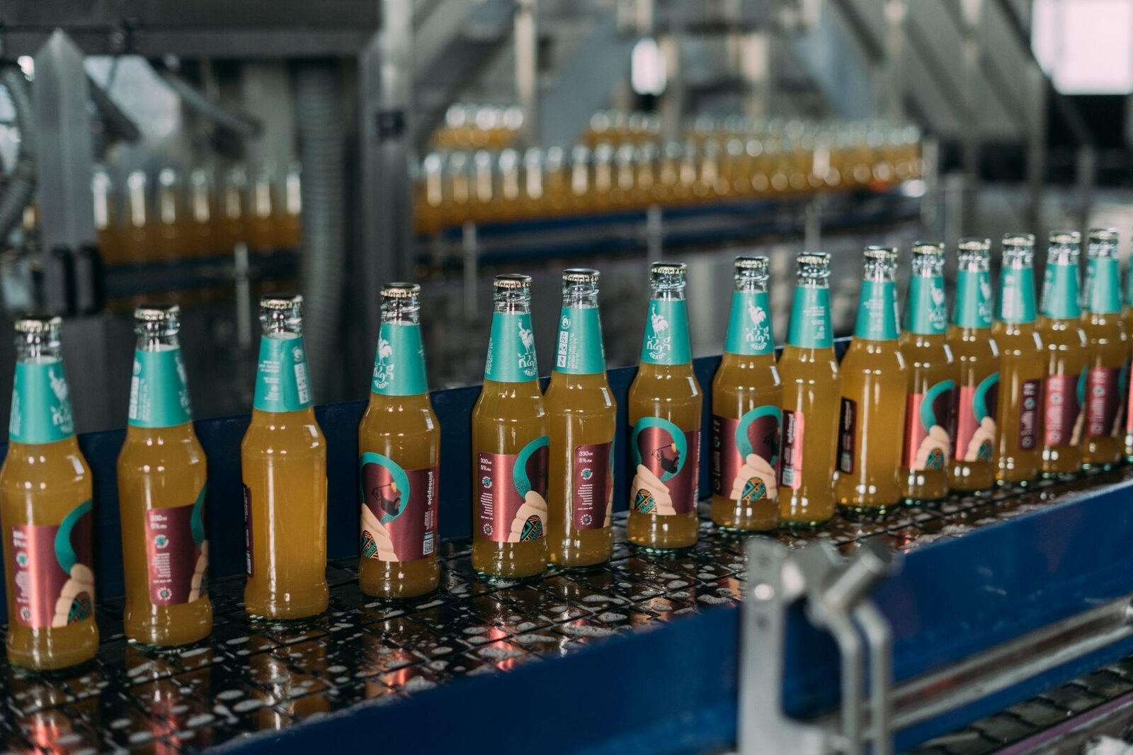 Komari factory during early years